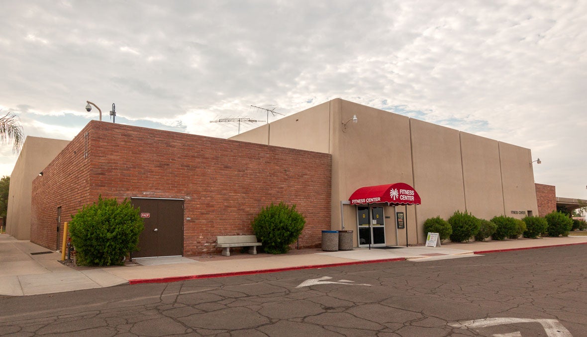 Picture of Fitness Center building at Glendale Community College.