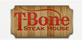 Logo of sponsor T-Bone Steak House.