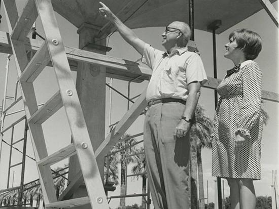 Construction of the John F. Prince Library